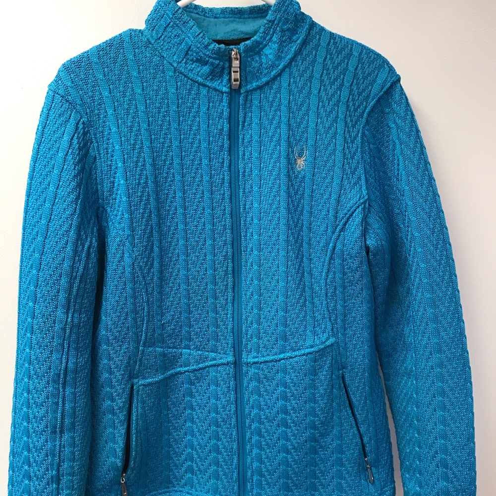 Spyder coat - Beautiful Blue color  Large women
